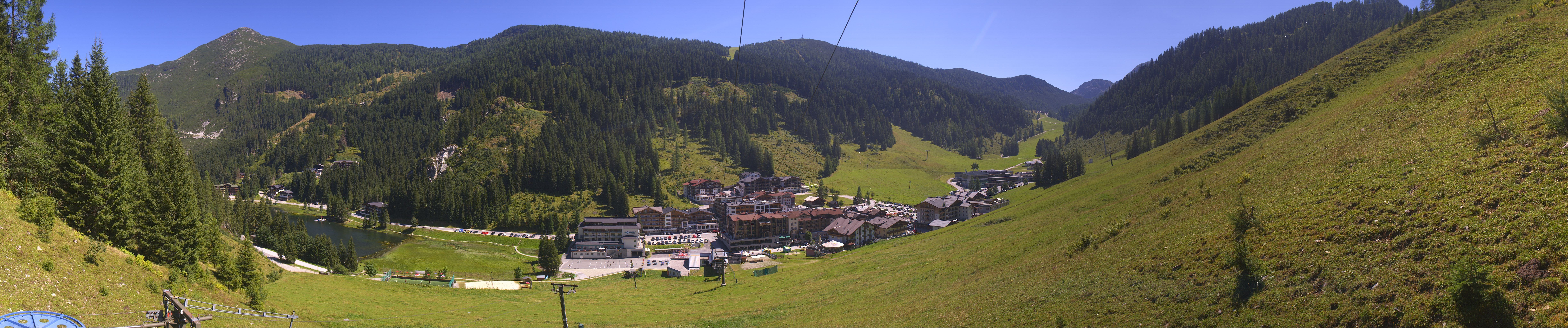 Archiv Foto Webcam Panoramablick Rosskopfbahn in Zauchensee