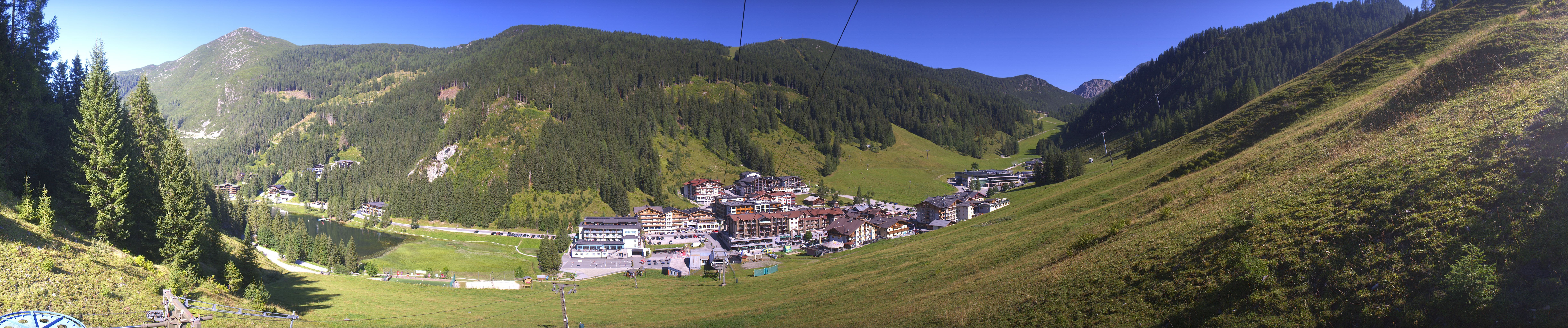 Archiv Foto Webcam Panoramablick Rosskopfbahn in Zauchensee