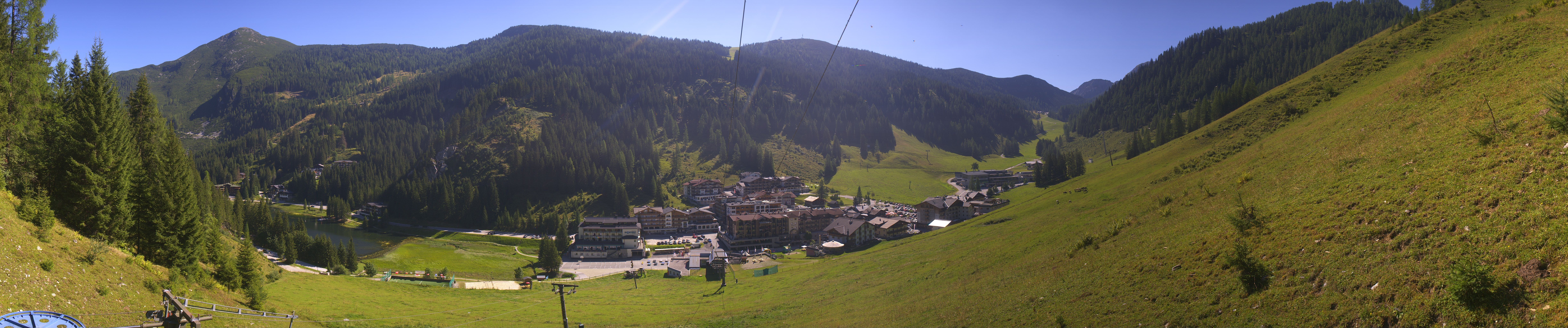 Archiv Foto Webcam Panoramablick Rosskopfbahn in Zauchensee