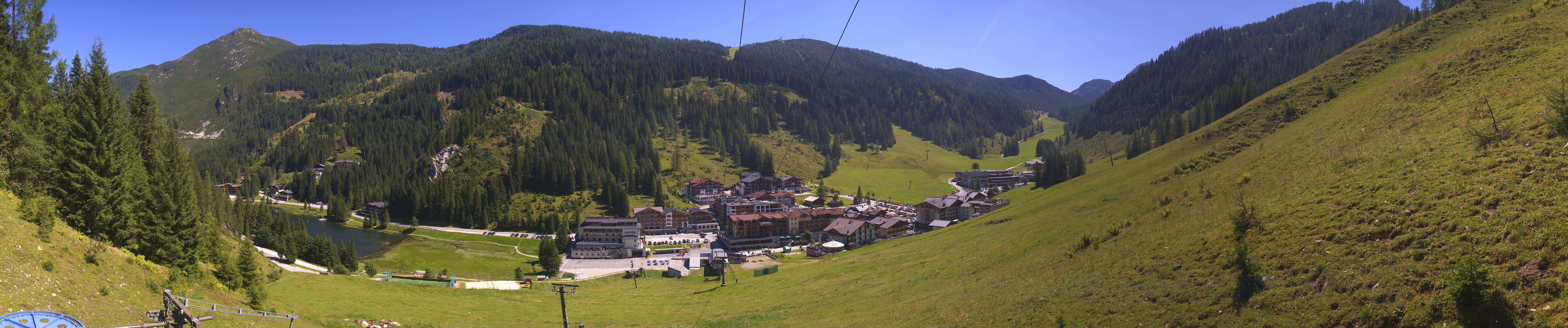 Archiv Foto Webcam Panoramablick Rosskopfbahn in Zauchensee