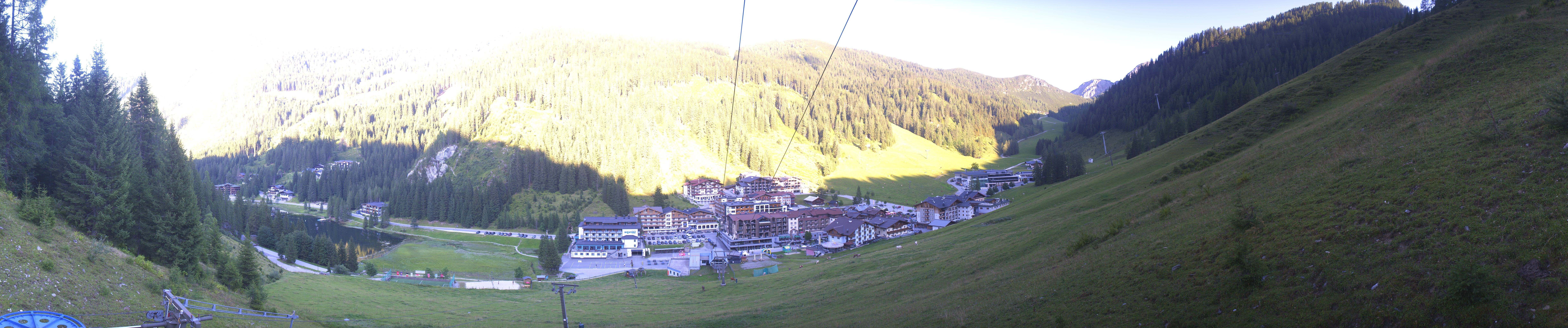 Archiv Foto Webcam Panoramablick Rosskopfbahn in Zauchensee