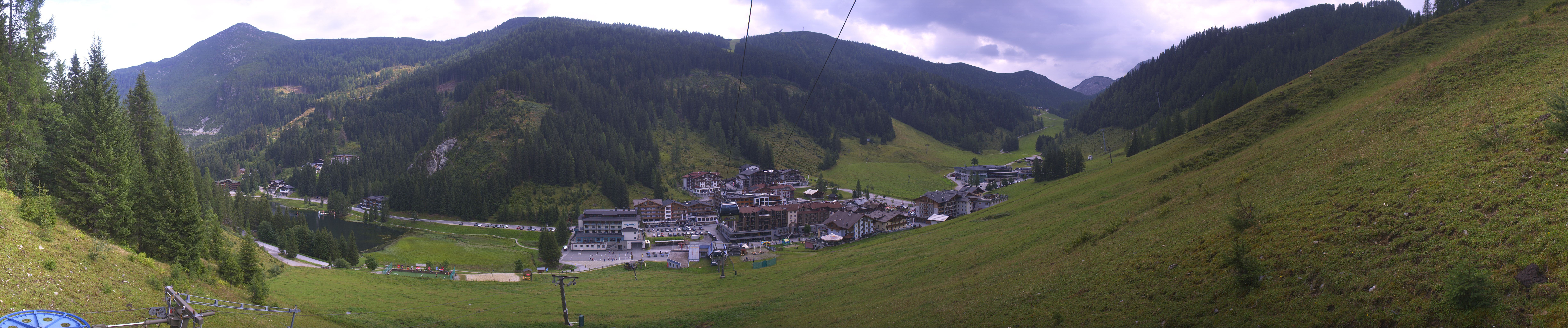 Archiv Foto Webcam Panoramablick Rosskopfbahn in Zauchensee