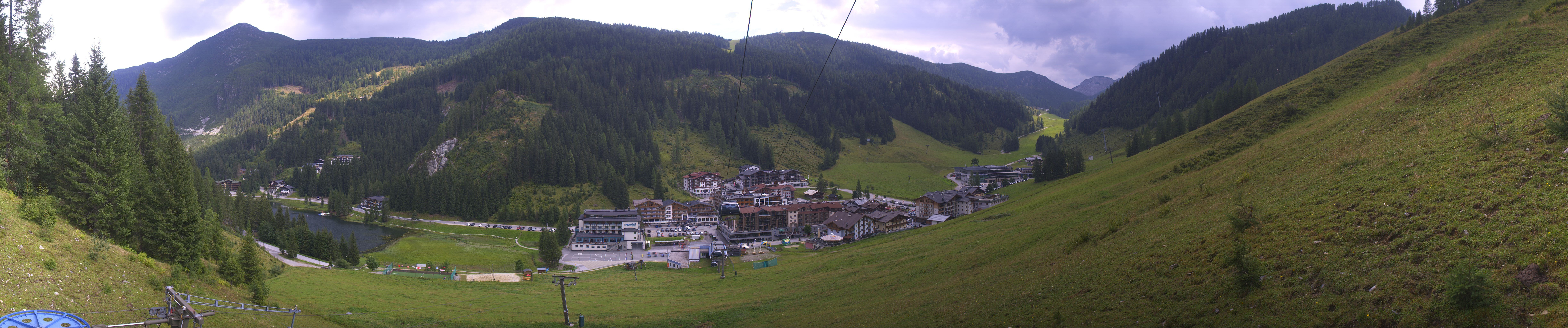 Archiv Foto Webcam Panoramablick Rosskopfbahn in Zauchensee