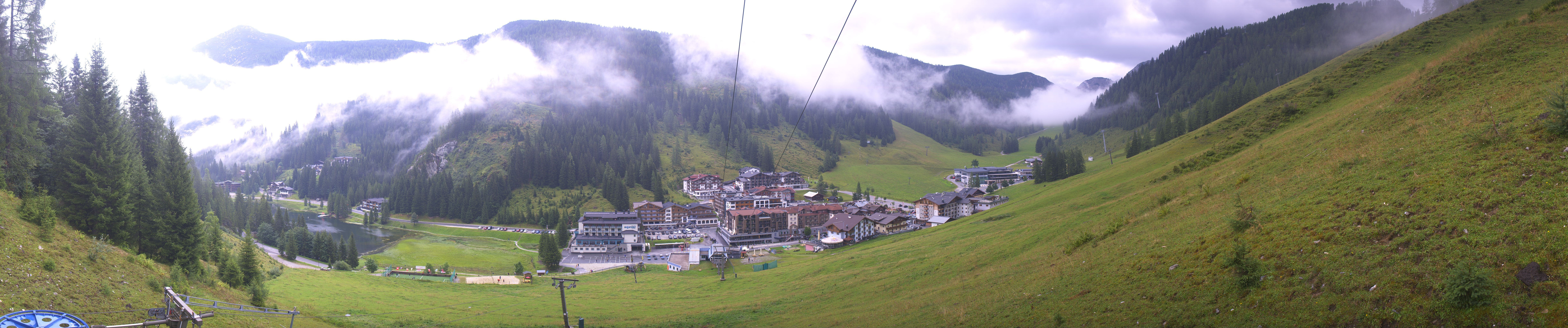 Archiv Foto Webcam Panoramablick Rosskopfbahn in Zauchensee