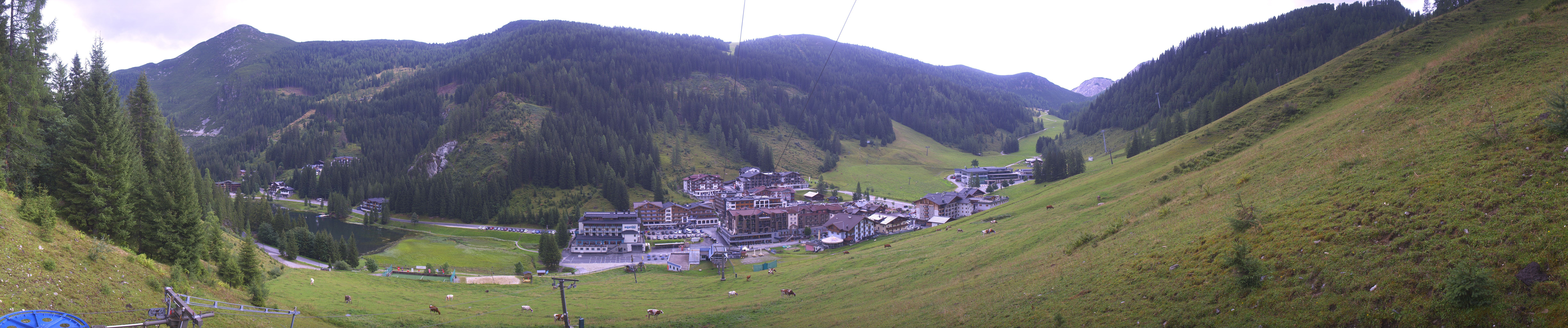 Archiv Foto Webcam Panoramablick Rosskopfbahn in Zauchensee