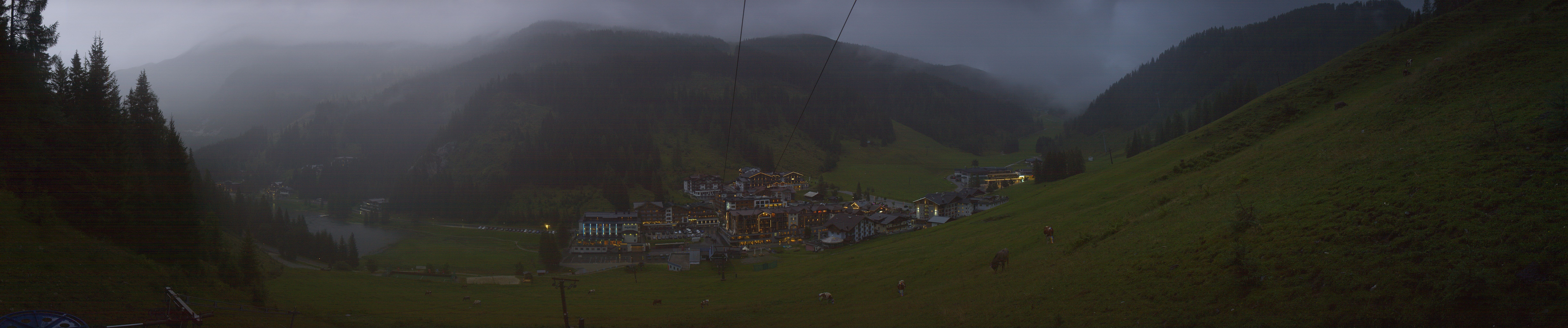 Archiv Foto Webcam Panoramablick Rosskopfbahn in Zauchensee