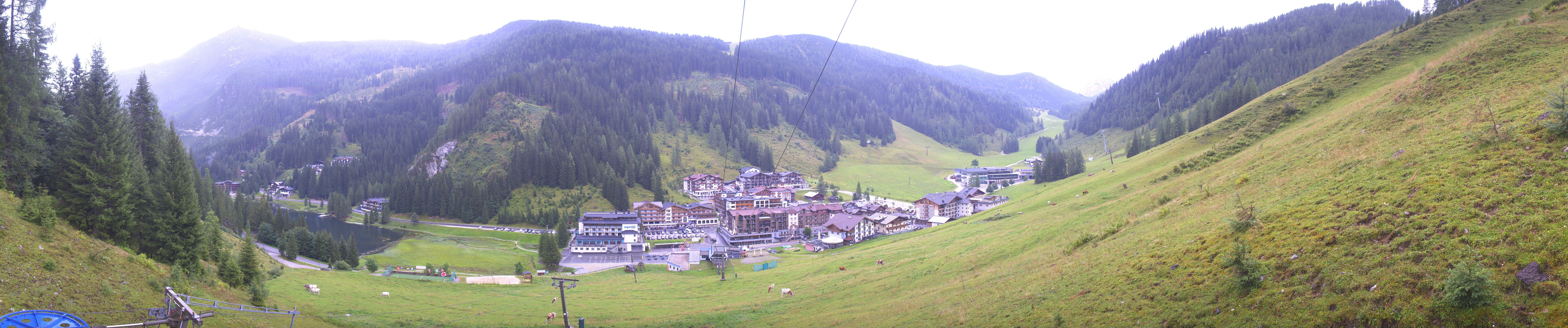 Archiv Foto Webcam Panoramablick Rosskopfbahn in Zauchensee