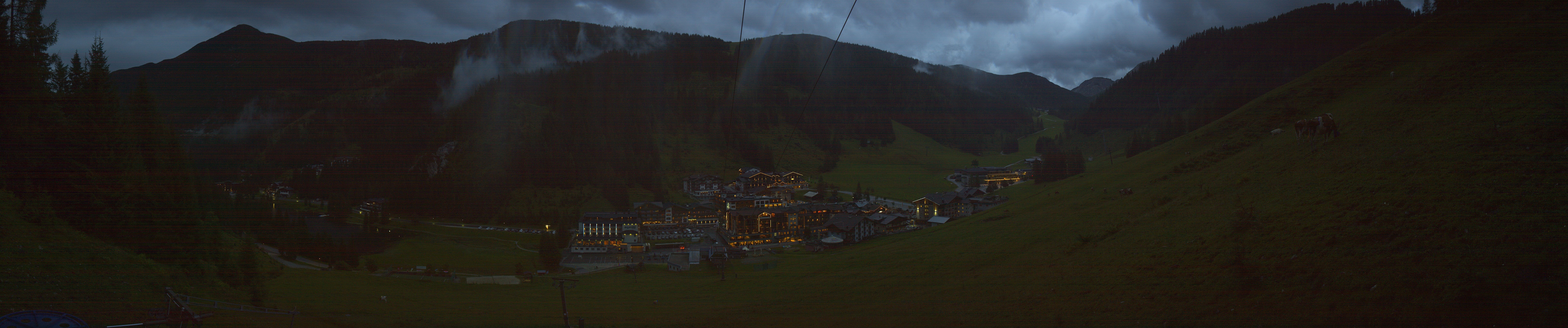 Archiv Foto Webcam Panoramablick Rosskopfbahn in Zauchensee