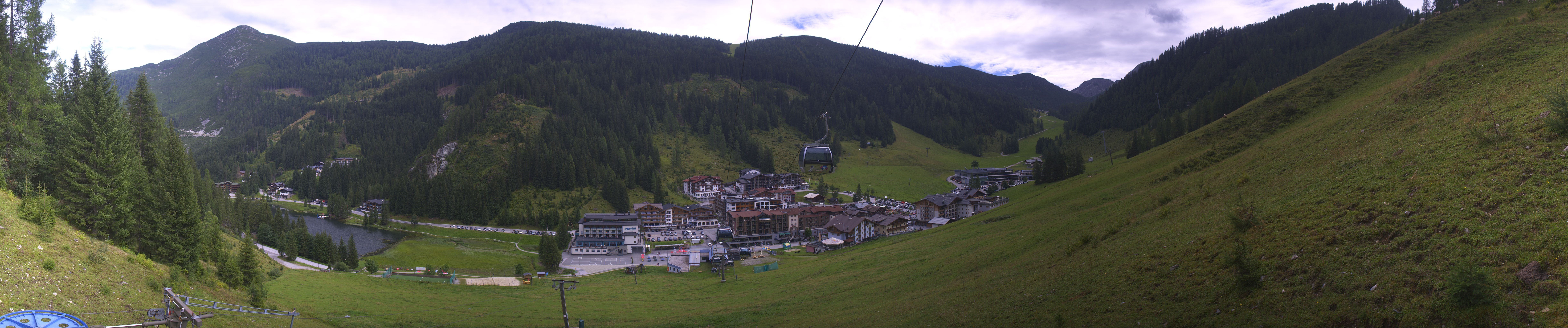 Archiv Foto Webcam Panoramablick Rosskopfbahn in Zauchensee