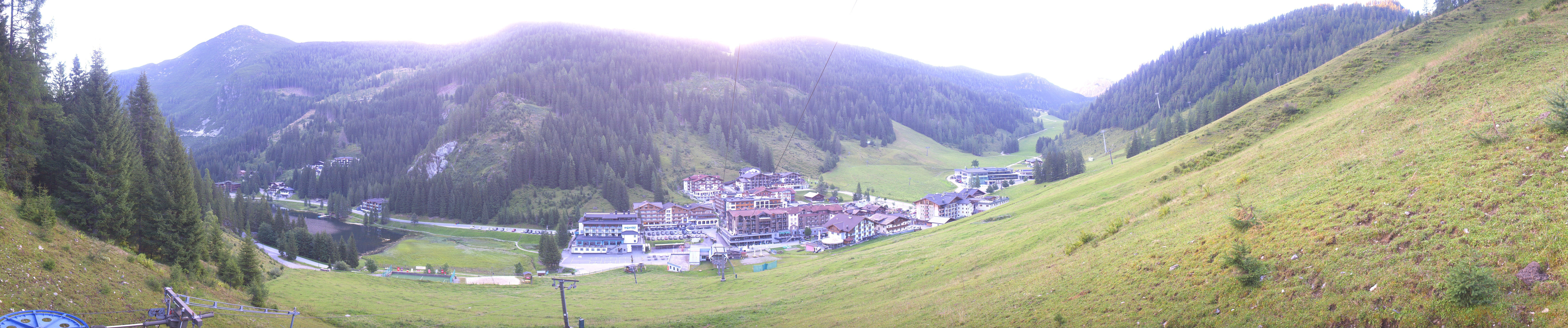 Archiv Foto Webcam Panoramablick Rosskopfbahn in Zauchensee