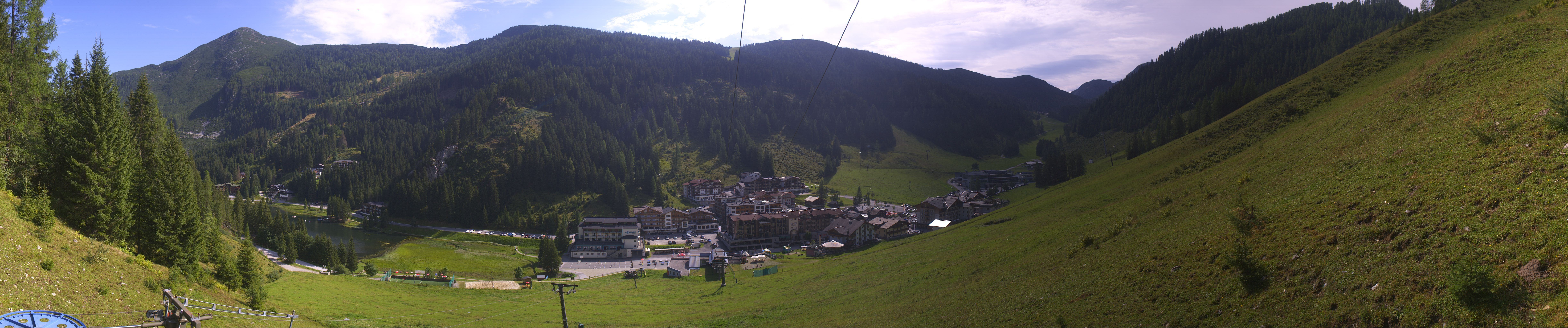 Archiv Foto Webcam Panoramablick Rosskopfbahn in Zauchensee
