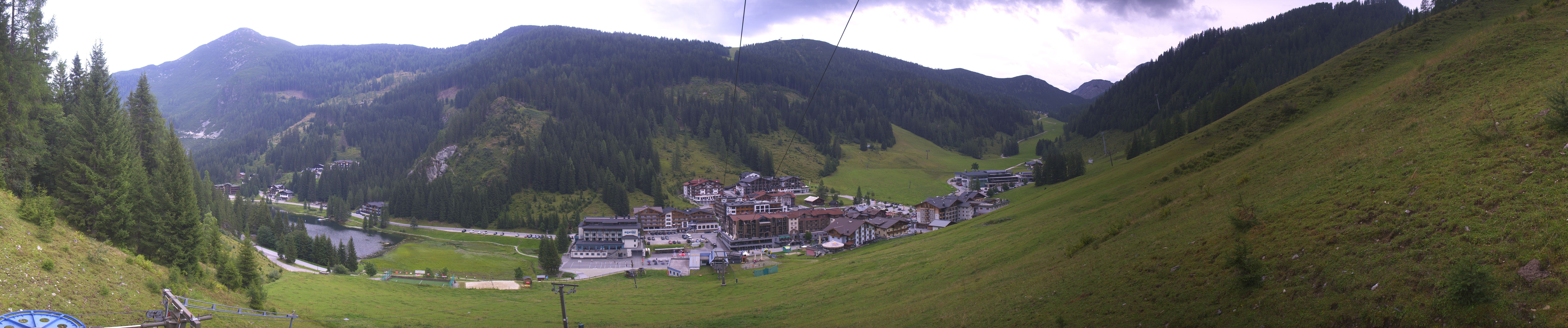 Archiv Foto Webcam Panoramablick Rosskopfbahn in Zauchensee