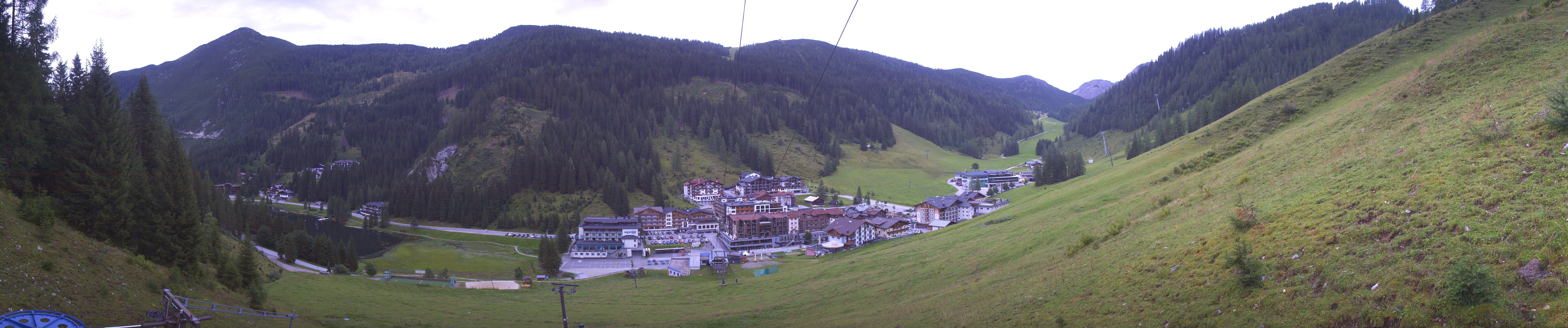 Archiv Foto Webcam Panoramablick Rosskopfbahn in Zauchensee