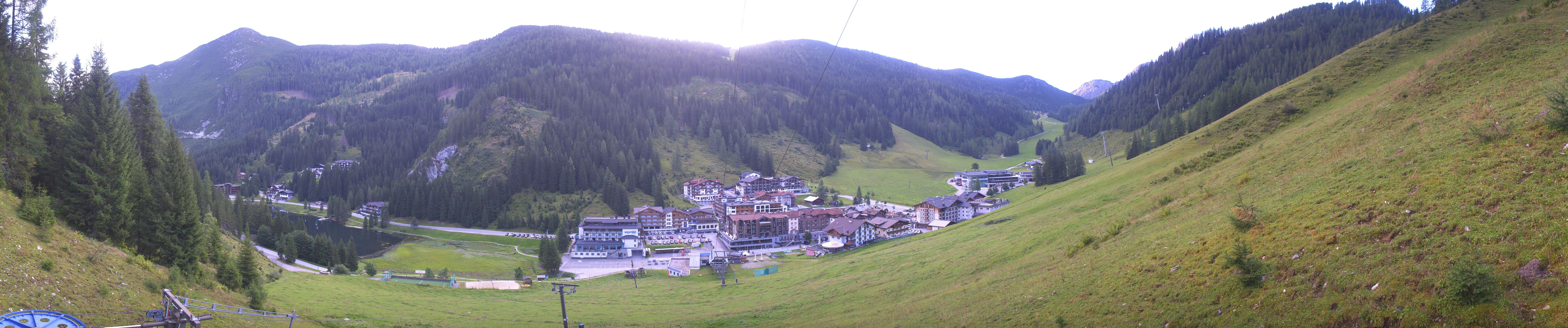 Archiv Foto Webcam Panoramablick Rosskopfbahn in Zauchensee