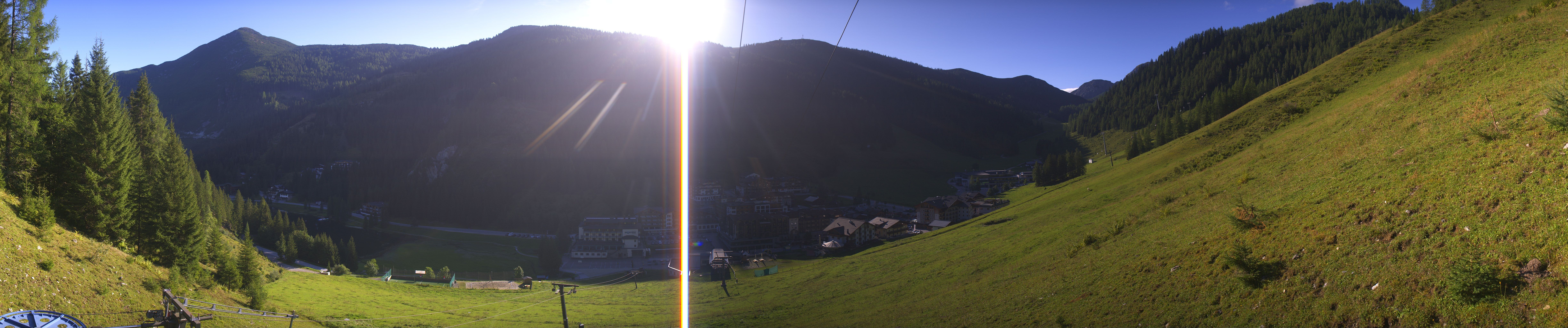 Archiv Foto Webcam Panoramablick Rosskopfbahn in Zauchensee