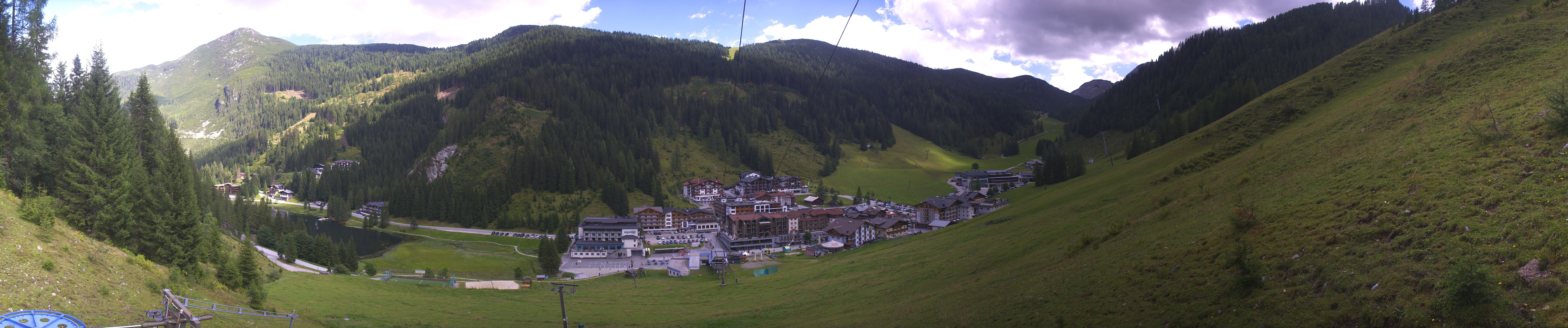 Archiv Foto Webcam Panoramablick Rosskopfbahn in Zauchensee