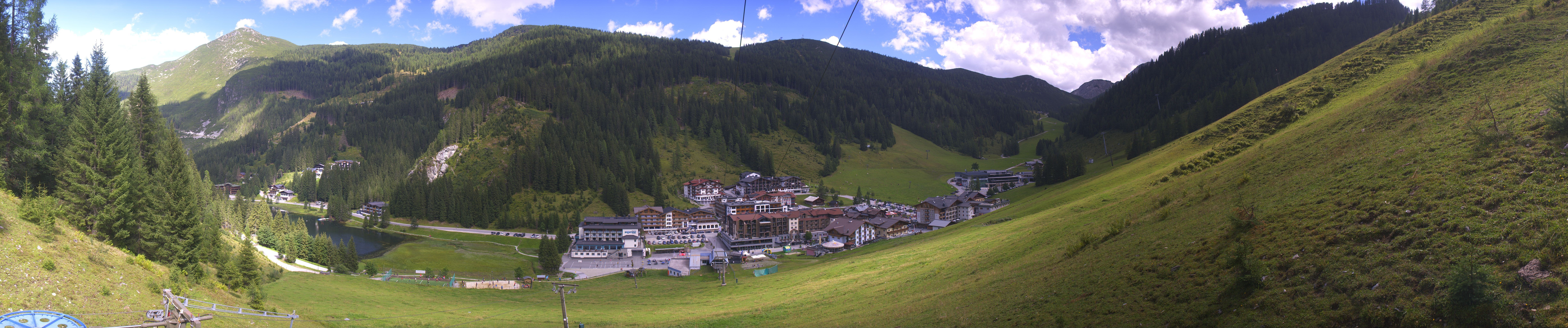 Archiv Foto Webcam Panoramablick Rosskopfbahn in Zauchensee