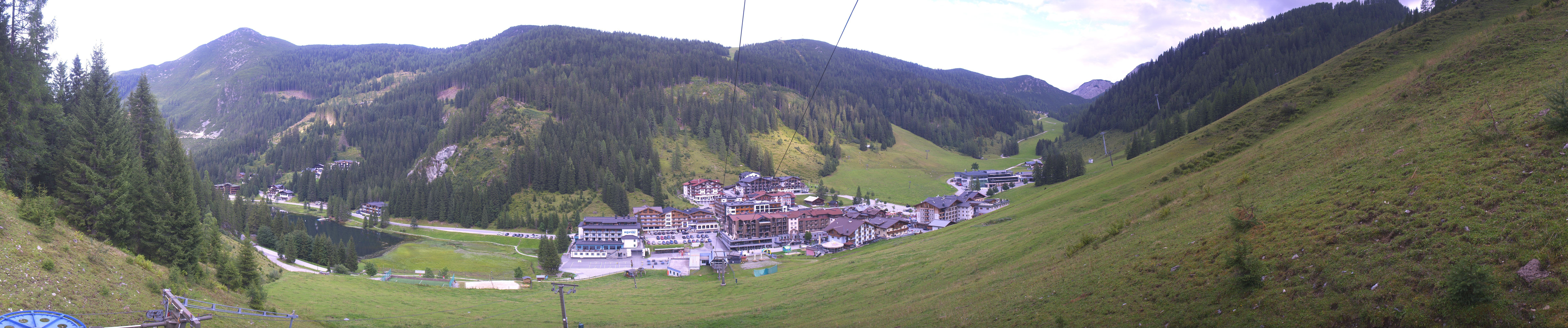 Archiv Foto Webcam Panoramablick Rosskopfbahn in Zauchensee
