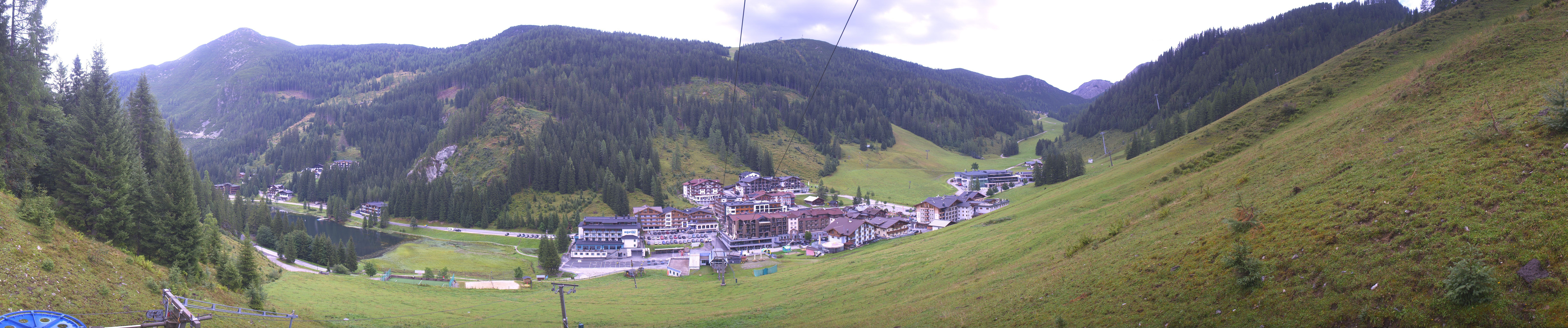 Archiv Foto Webcam Panoramablick Rosskopfbahn in Zauchensee