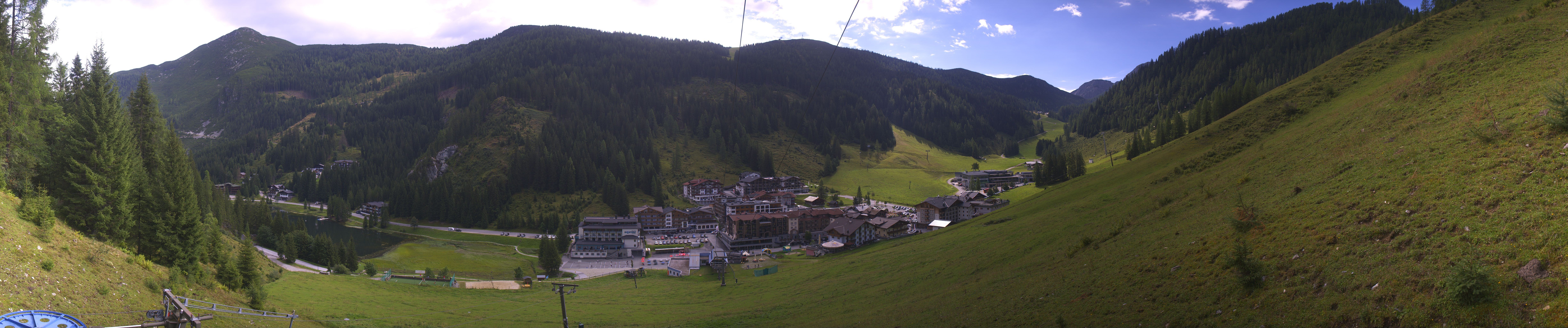 Archiv Foto Webcam Panoramablick Rosskopfbahn in Zauchensee