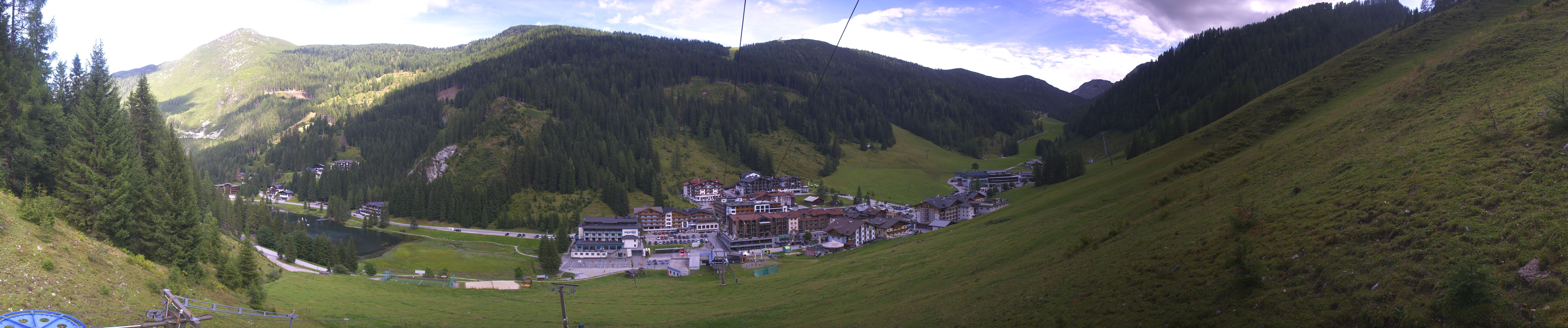 Archiv Foto Webcam Panoramablick Rosskopfbahn in Zauchensee