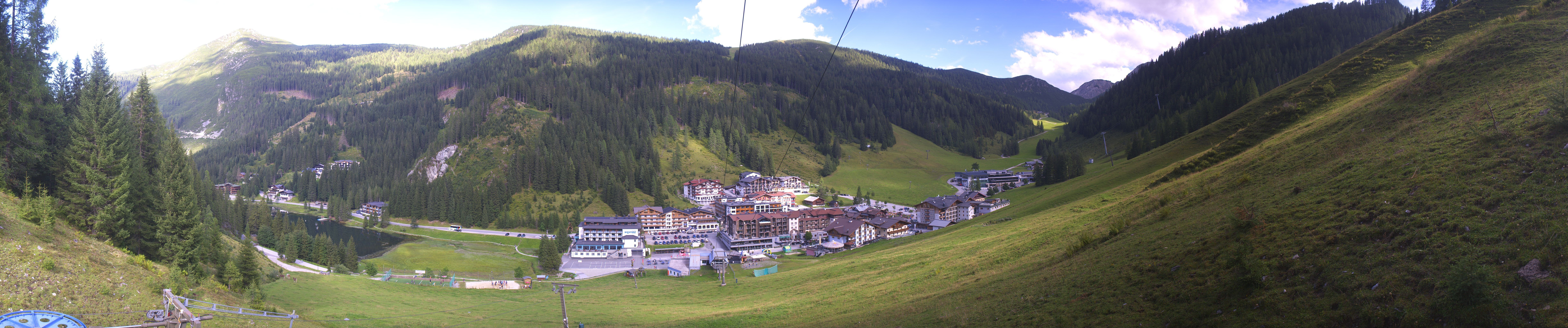 Archiv Foto Webcam Panoramablick Rosskopfbahn in Zauchensee