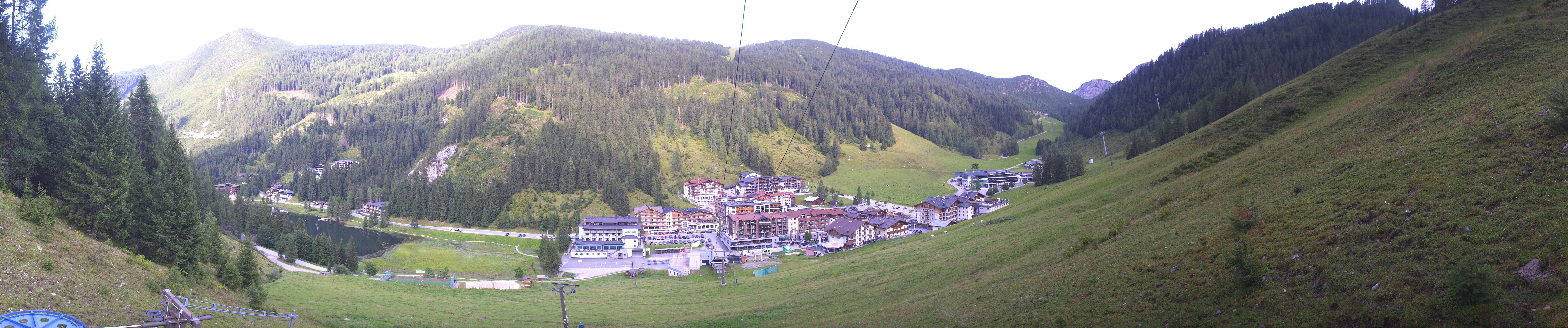 Archiv Foto Webcam Panoramablick Rosskopfbahn in Zauchensee