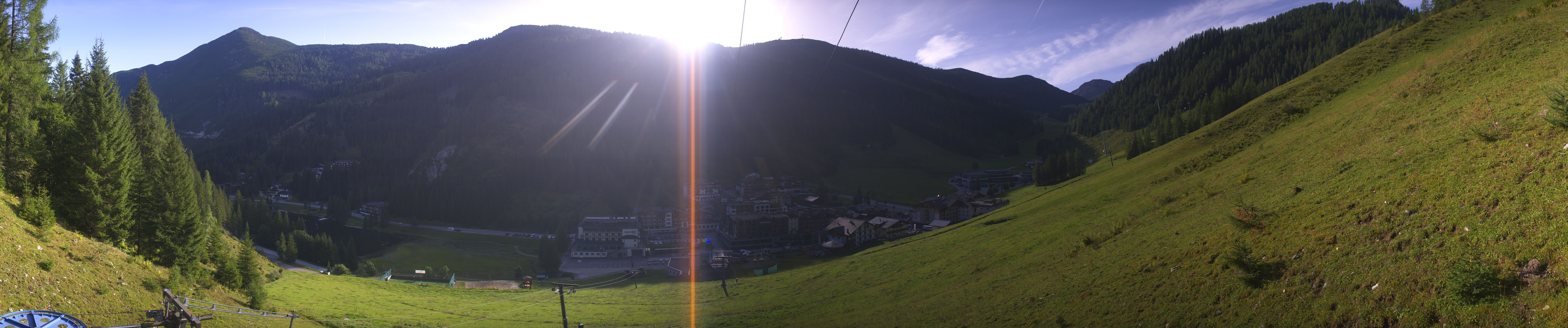 Archiv Foto Webcam Panoramablick Rosskopfbahn in Zauchensee