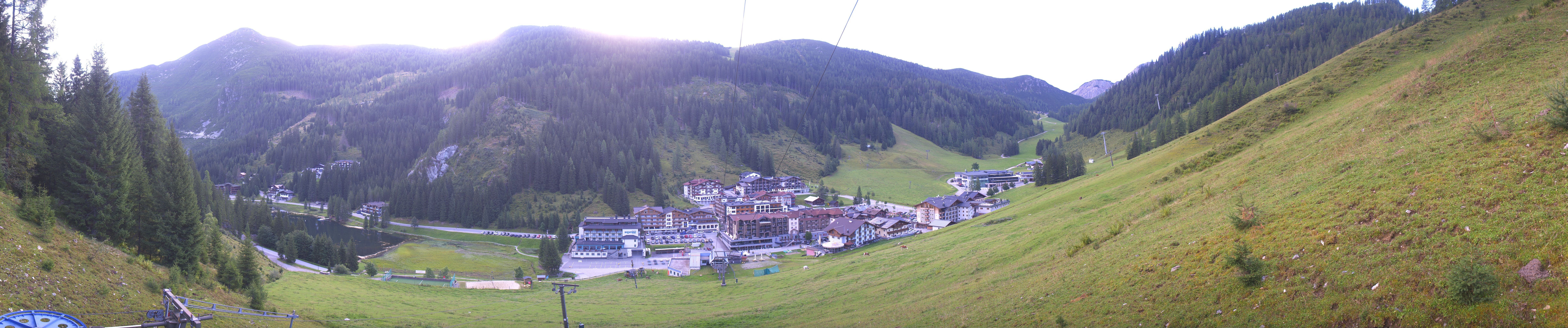 Archiv Foto Webcam Panoramablick Rosskopfbahn in Zauchensee
