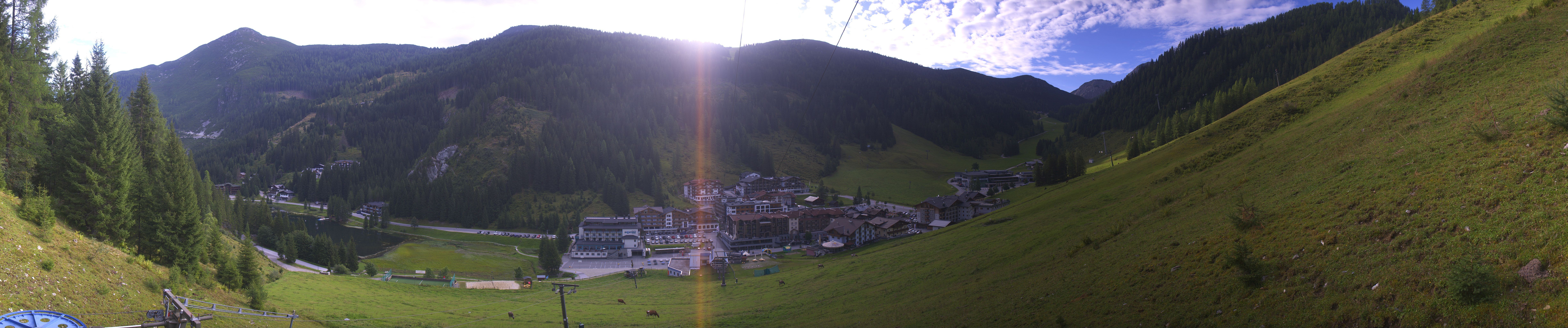 Archiv Foto Webcam Panoramablick Rosskopfbahn in Zauchensee