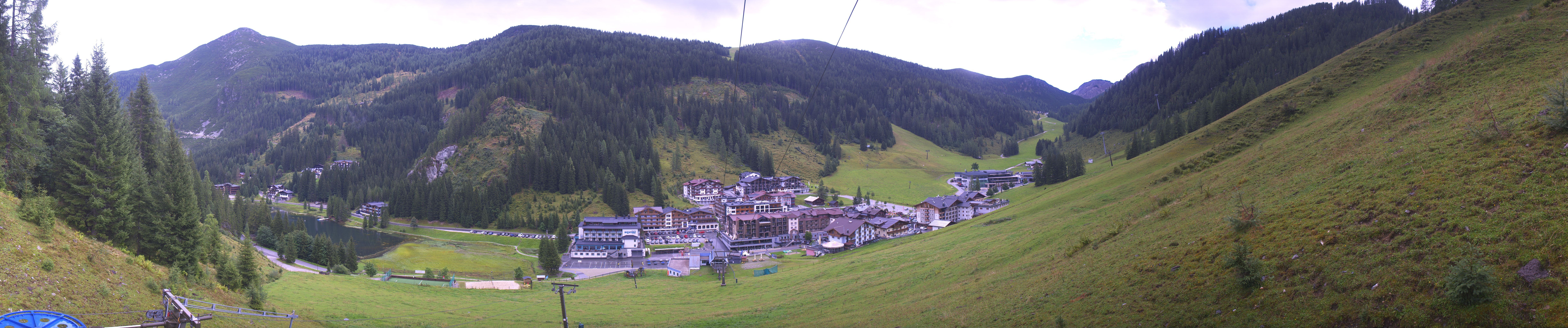 Archiv Foto Webcam Panoramablick Rosskopfbahn in Zauchensee