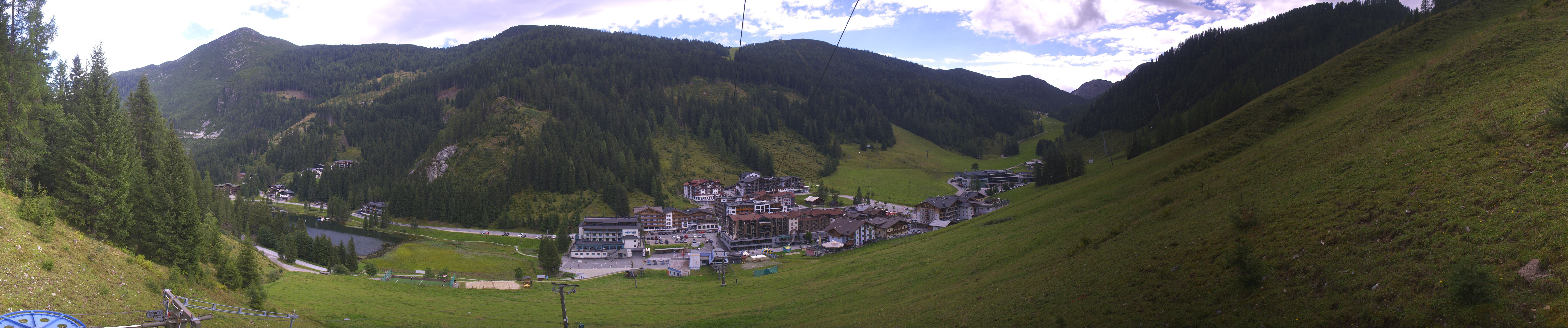 Archiv Foto Webcam Panoramablick Rosskopfbahn in Zauchensee