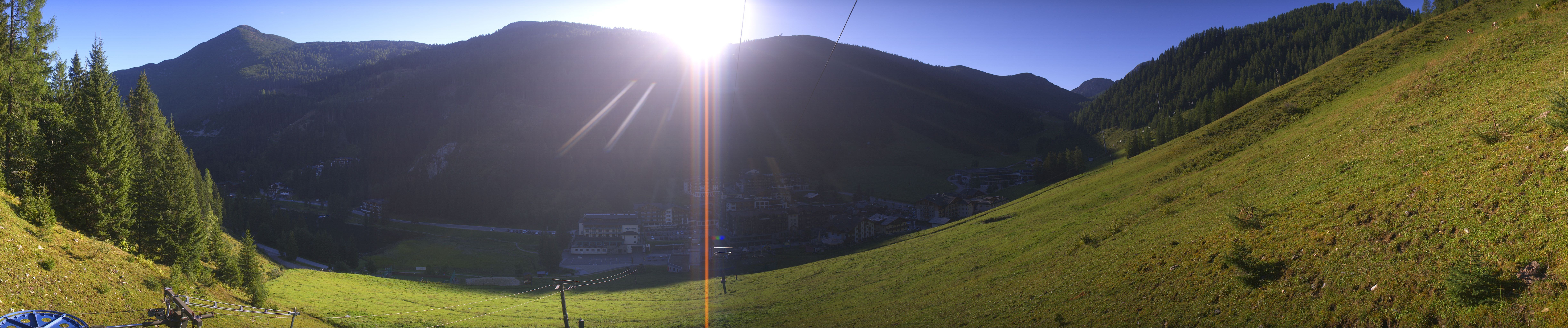 Archiv Foto Webcam Panoramablick Rosskopfbahn in Zauchensee