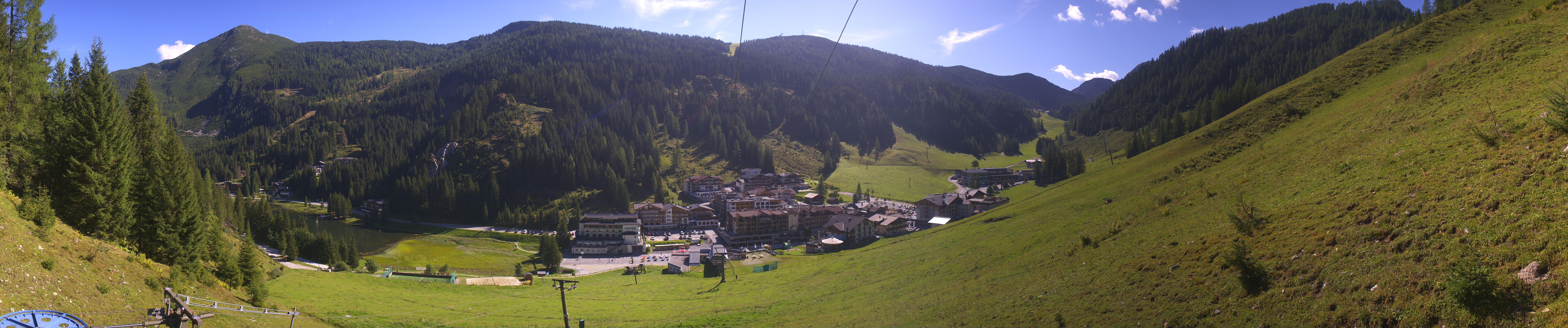 Archiv Foto Webcam Panoramablick Rosskopfbahn in Zauchensee