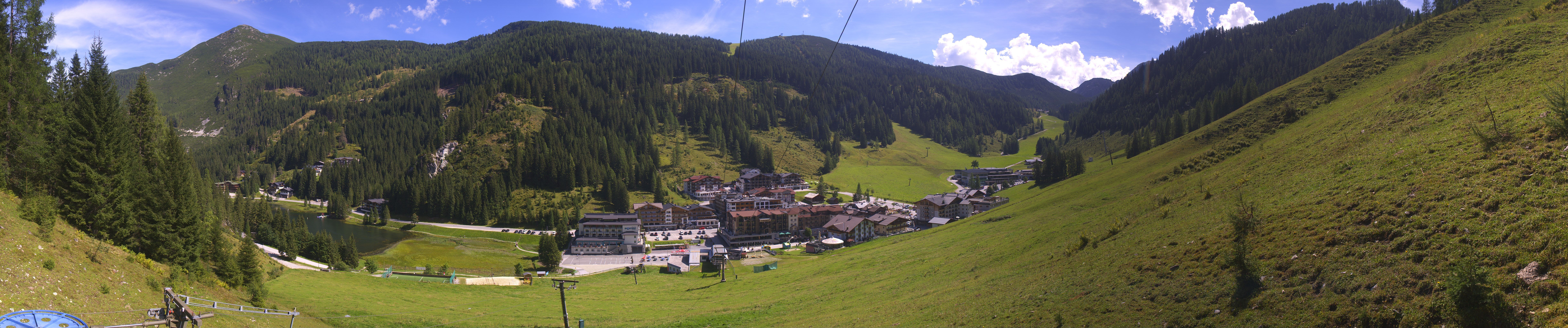 Archiv Foto Webcam Panoramablick Rosskopfbahn in Zauchensee