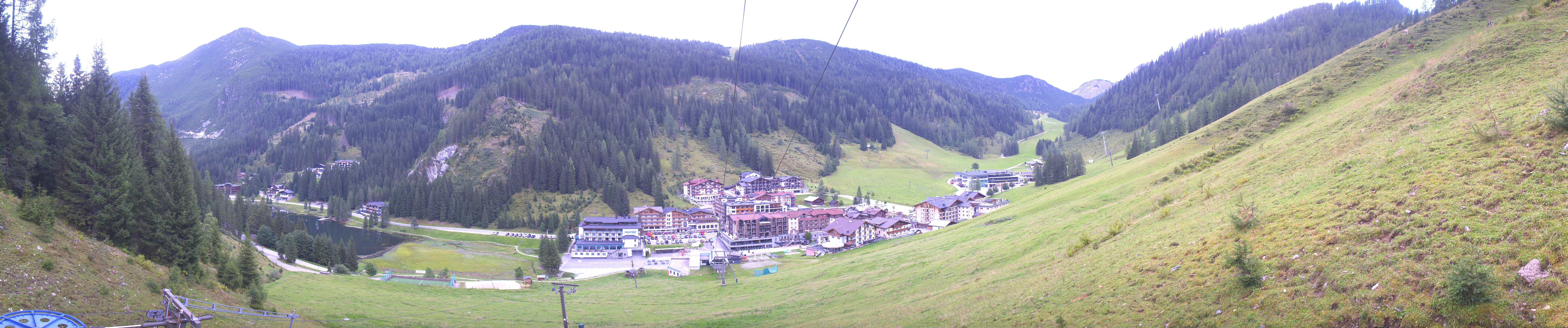 Archiv Foto Webcam Panoramablick Rosskopfbahn in Zauchensee