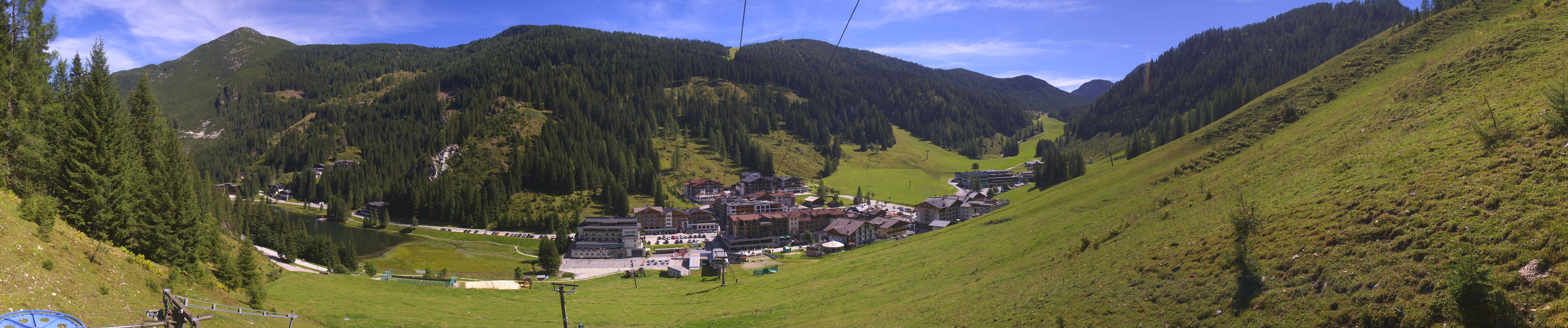 Archiv Foto Webcam Panoramablick Rosskopfbahn in Zauchensee