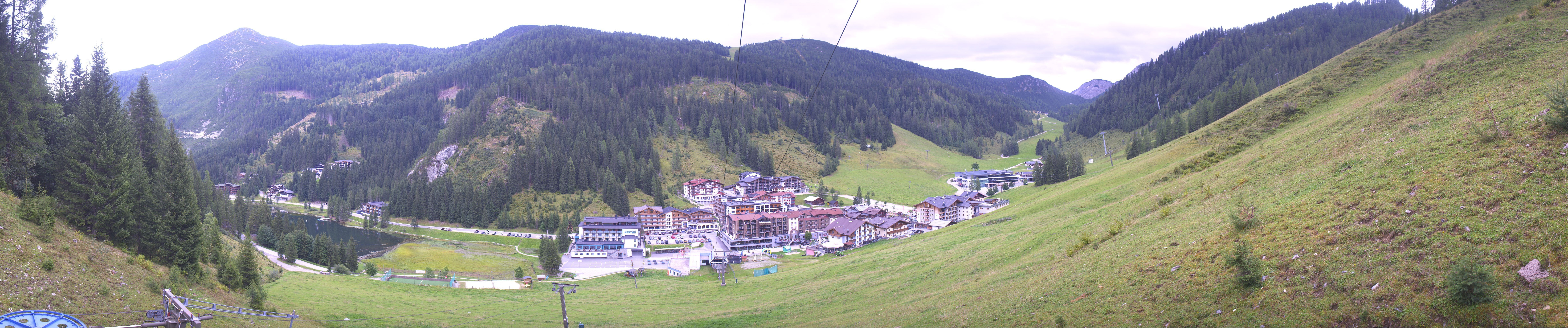 Archiv Foto Webcam Panoramablick Rosskopfbahn in Zauchensee