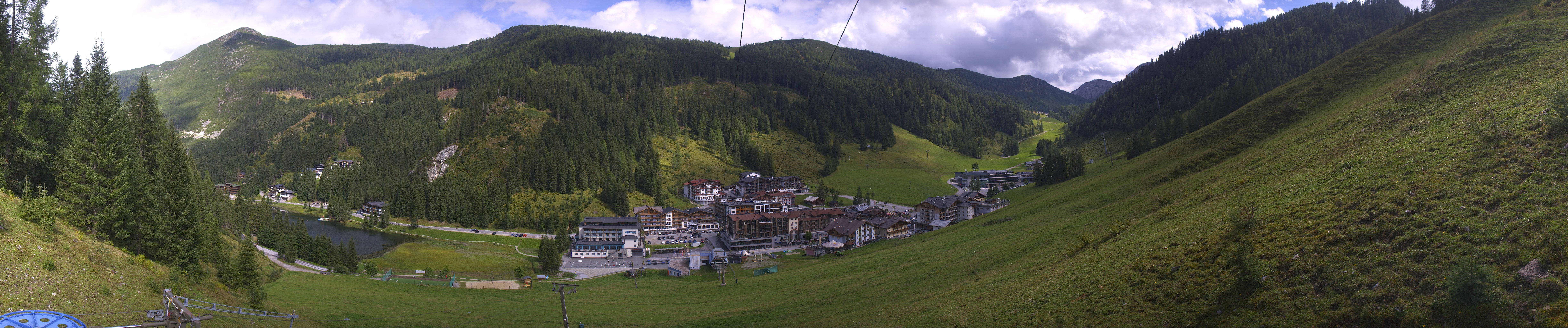 Archiv Foto Webcam Panoramablick Rosskopfbahn in Zauchensee