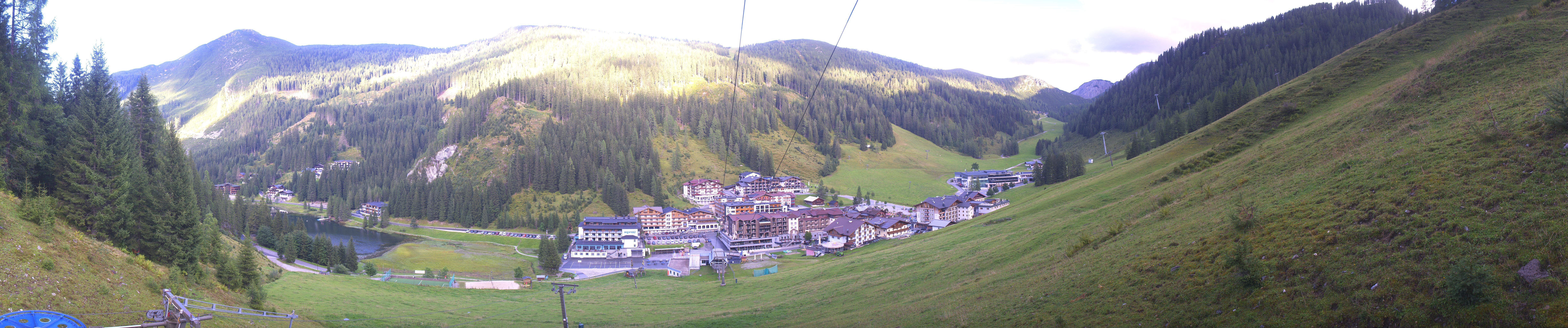 Archiv Foto Webcam Panoramablick Rosskopfbahn in Zauchensee