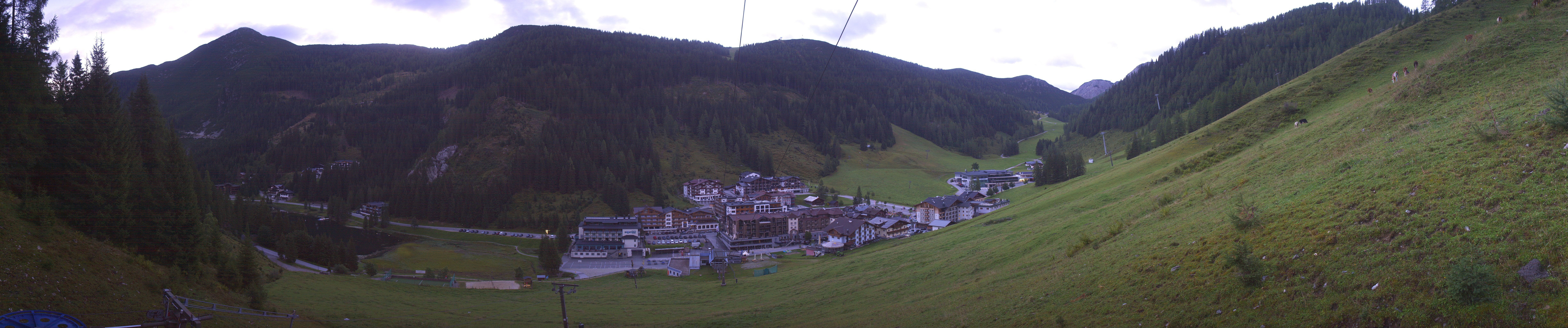 Archiv Foto Webcam Panoramablick Rosskopfbahn in Zauchensee