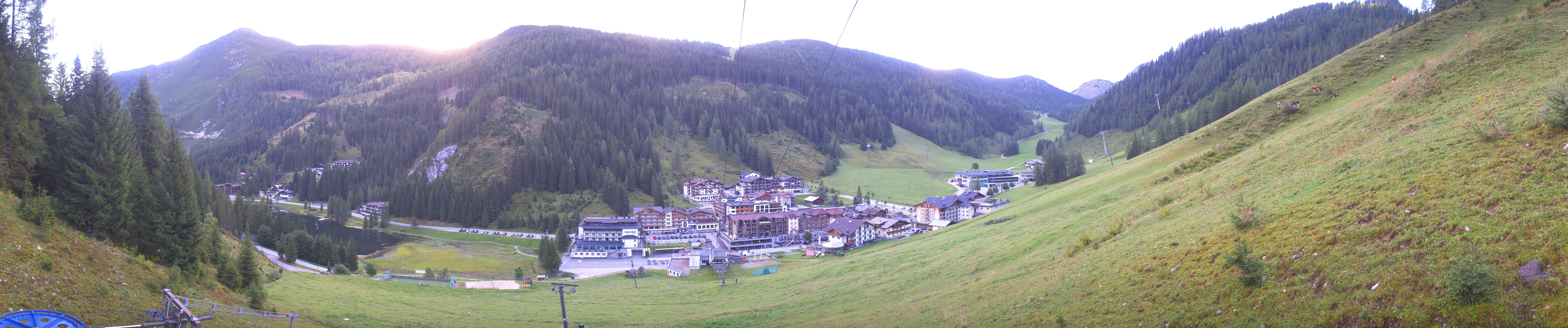 Archiv Foto Webcam Panoramablick Rosskopfbahn in Zauchensee