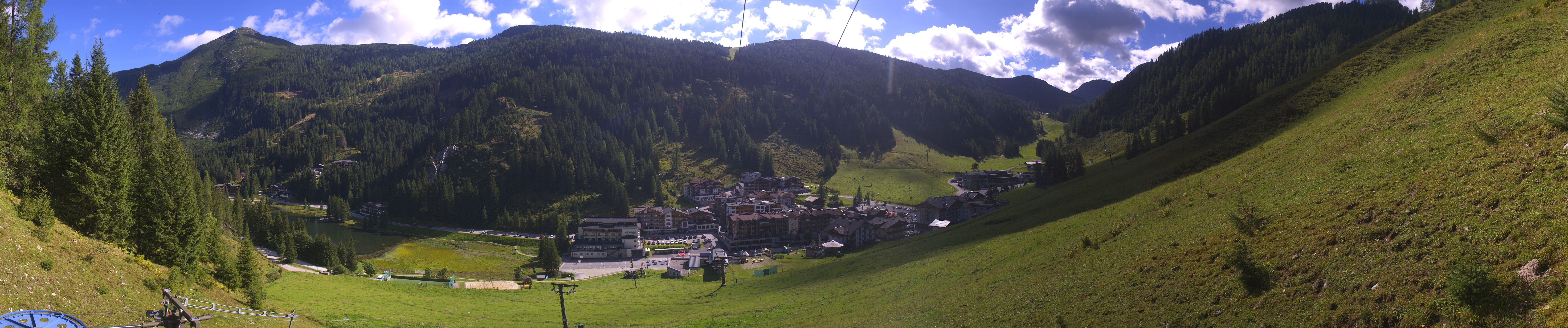 Archiv Foto Webcam Panoramablick Rosskopfbahn in Zauchensee