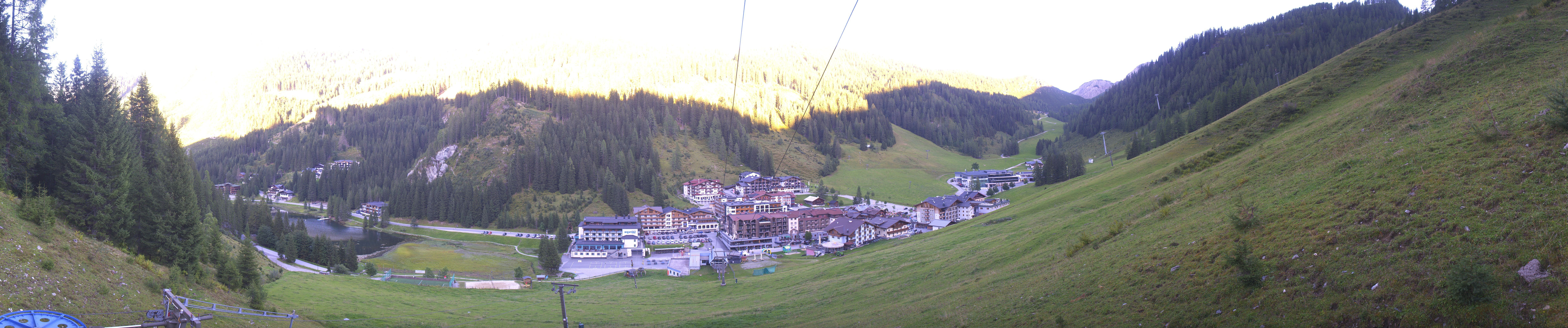 Archiv Foto Webcam Panoramablick Rosskopfbahn in Zauchensee