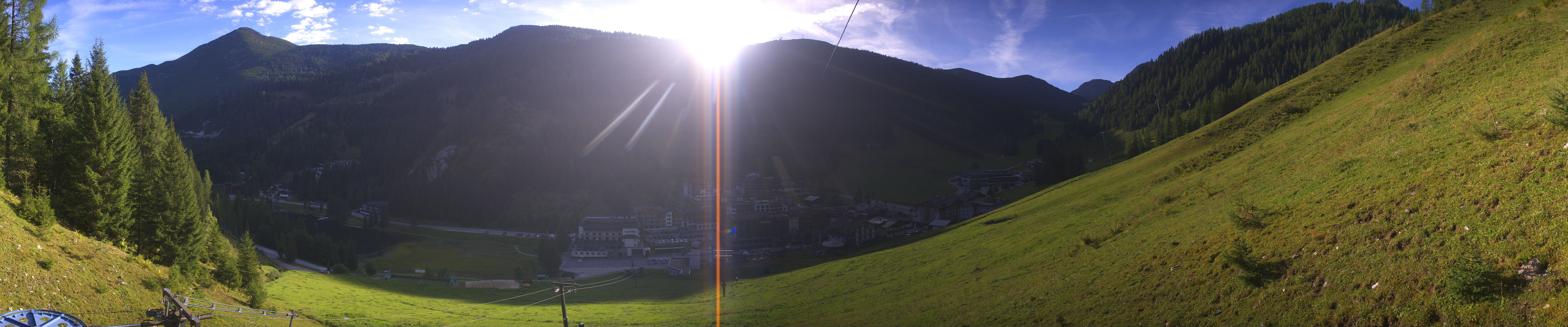 Archiv Foto Webcam Panoramablick Rosskopfbahn in Zauchensee