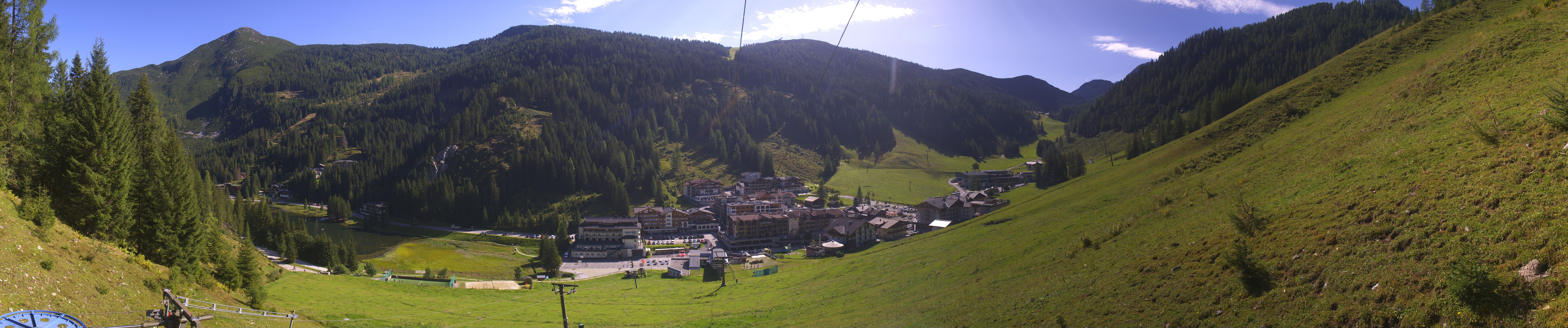 Archiv Foto Webcam Panoramablick Rosskopfbahn in Zauchensee