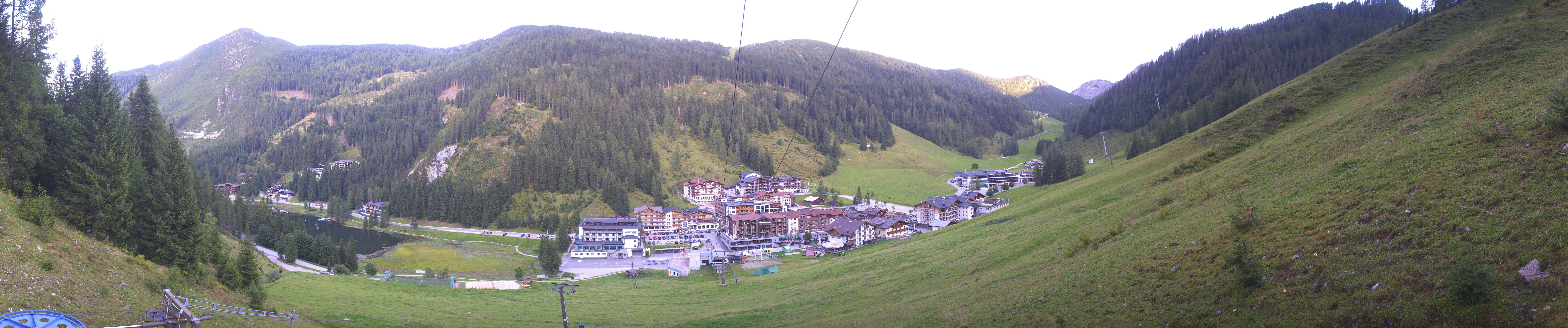 Archiv Foto Webcam Panoramablick Rosskopfbahn in Zauchensee