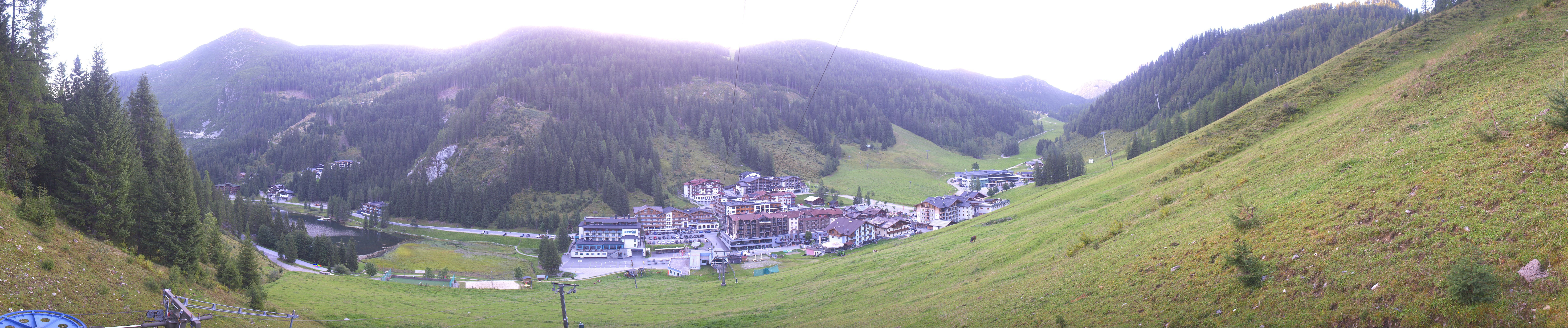 Archiv Foto Webcam Panoramablick Rosskopfbahn in Zauchensee