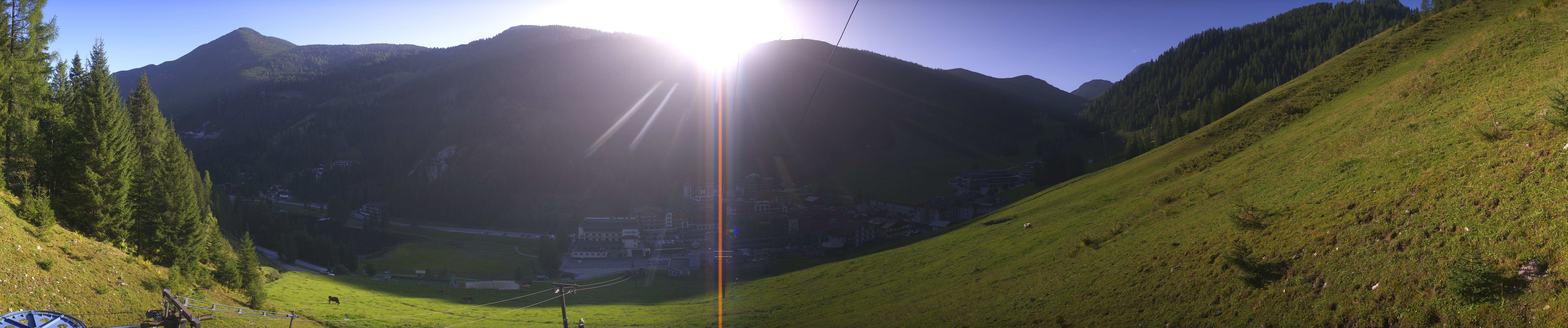 Archiv Foto Webcam Panoramablick Rosskopfbahn in Zauchensee