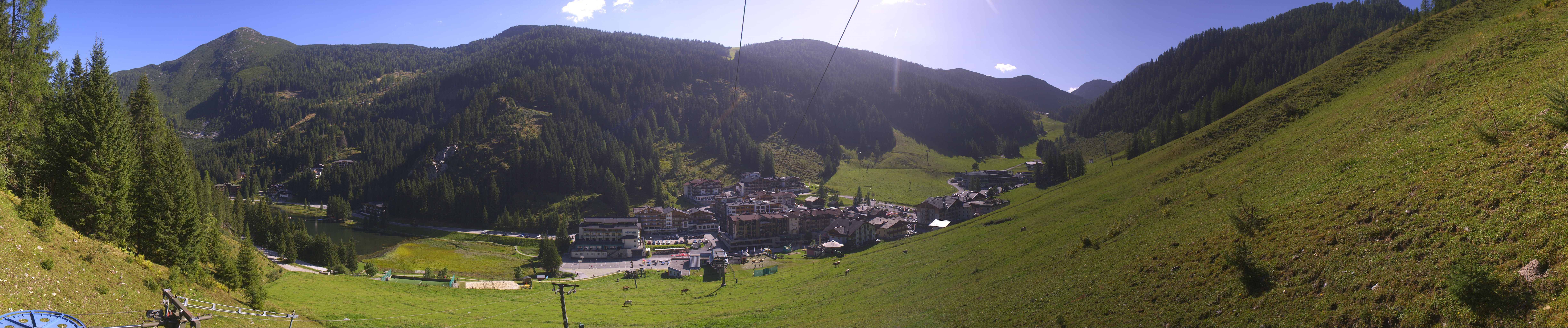 Archiv Foto Webcam Panoramablick Rosskopfbahn in Zauchensee